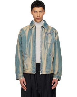 Vivienne Westwood Piranha Denim Jacket - Blue
