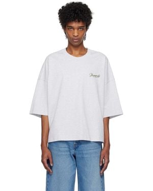Jacquemus グレー The Corto Tシャツ - ホワイト