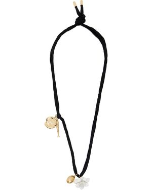 Givenchy Lucky Charms Necklace - Black