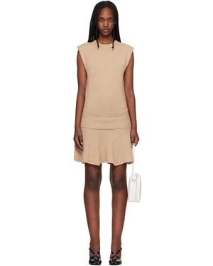 STEFAN COOKE Knitted Tank Minidress - Black