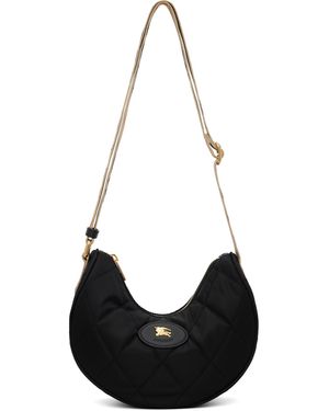 Burberry ブラック Horseshoe クロスボディバッグ