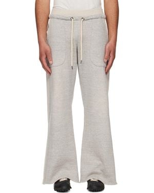 R13 Side Insert Joggers - White