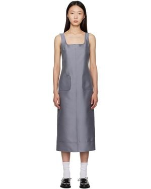 Thom Browne Column Maxi Dress - Black