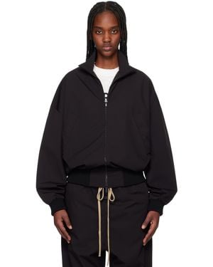 Fear Of God Nylon Track Jacket - Black