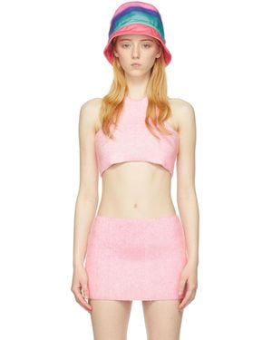 AGR Cotton Tank Top - Pink