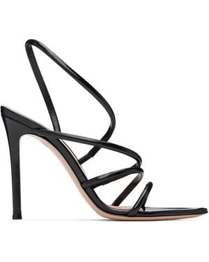 【関税込み】Gianvito Rossi ブラック Mayfair ヒールサンダル Gianvito Rossi ブラック Mayfair ヒールサンダル ブラック | Lyst