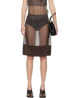 Calvin Klein Mabel Midi Skirt - Black