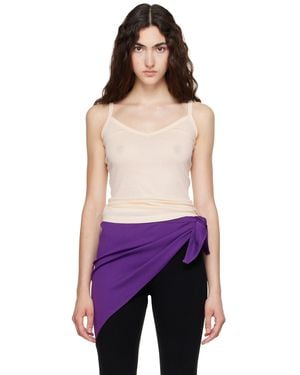 Flore Flore Off- Isla Camisole - Purple