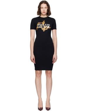 Versace Jeans Couture Vestiti Jersey Stretch Minidress - Black