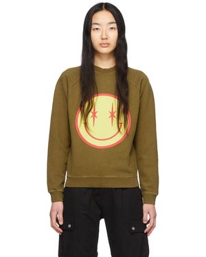 Phipps Pull Molletonné Vert En Coton Bio Exclusif À Ssense - Multicolore