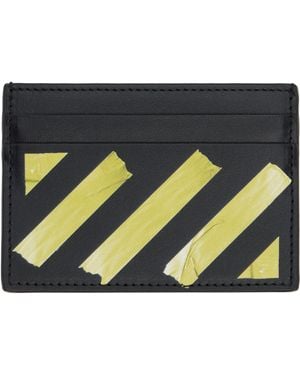Off-White c/o Virgil Abloh Diag Tape Card Holder - Blue