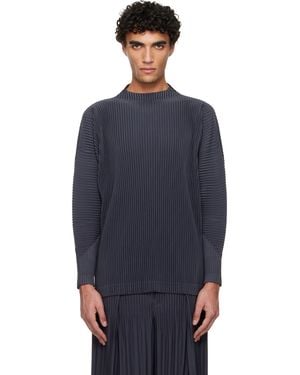 Homme Plissé Issey Miyake Monthly Colours December Top - Blue