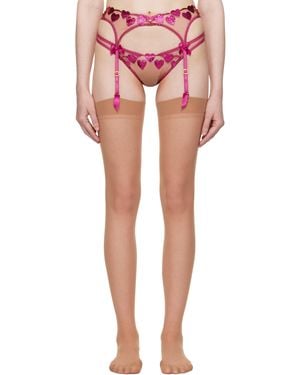 Agent Provocateur Liliya Garter Belt - Red