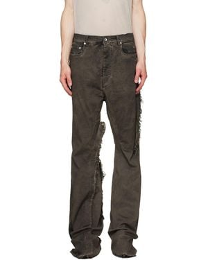 Rick Owens Tower Bolan Bootcut Jeans - Grey