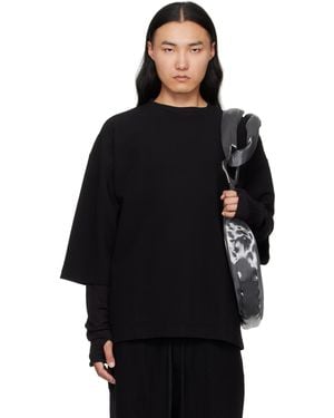 Thom Krom ブラック M Ts 906 Tシャツ