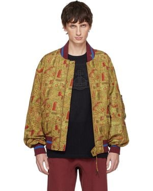 Vivienne Westwood Bernardo Reversible Bomber Jacket - Multicolour