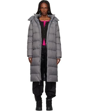 The North Face City Long Hooded Down Jacket - Black