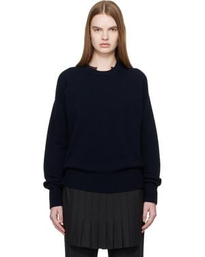 &Daughter Innes Slouch Jumper - Blue
