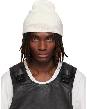 ALEXANDER DIGENOVA Off- Logo Beanie - Black