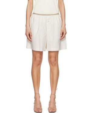 Lemaire Off- Boxer Shorts - White