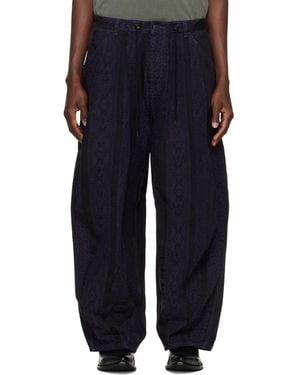 Needles Python Jacquard H.D. Painter Jeans - Blue