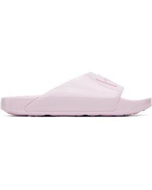 Givenchy Sandales À Enfiler Roses À Logo