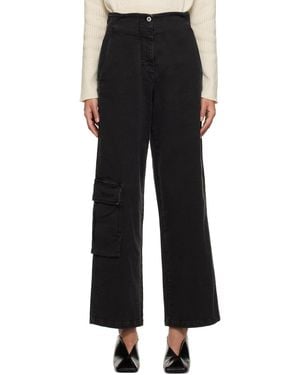 Halfboy Cargo Trousers - Black