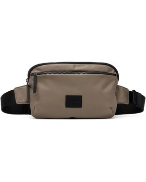 HUGO Canvas Belt Bag - Black
