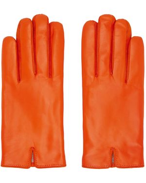 Handsome Stockholm Ssense Exclusive Essentials Gloves - Orange
