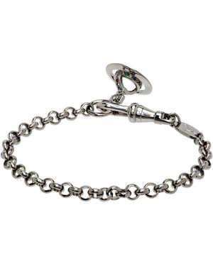 Vivienne Westwood New Petite Orb Bracelet - Black