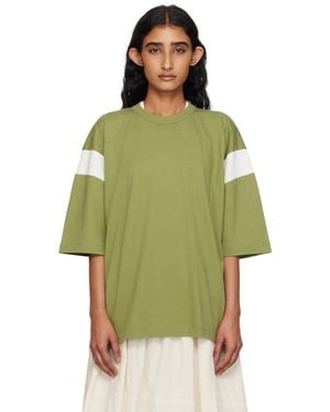 YMC グリーン＆ホワイト Skate Tシャツ