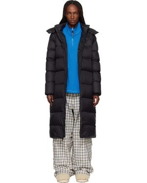 The North Face City Long Hooded Down Jacket - Black