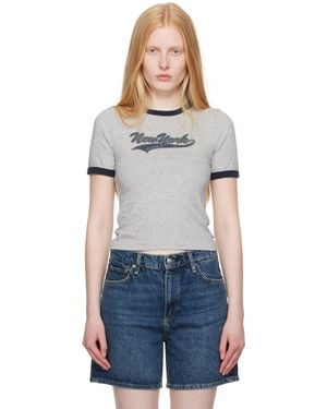 Rag & Bone Mica Ringer T-Shirt - Black