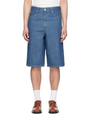 A.P.C. Westland Denim Shorts - Blue