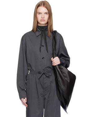 Lemaire グレー Pyjama シャツ - ブラック