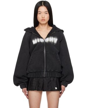 MISBHV Logo Community Zipped Hoodie - Black