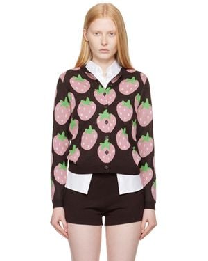 Sandy Liang Eddie Cardigan - Black
