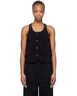 we11done Hook Vest - Black