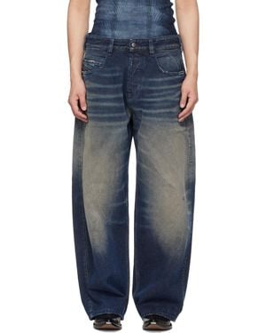 DIESEL Regular Waist 1997 D-Enim-M Relaxed Jeans - Blue
