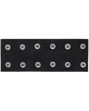 Rick Owens Concordians Strobe Neck Band Choker - Black