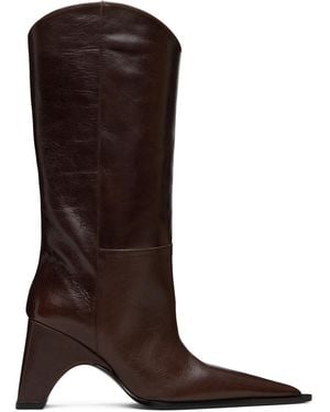 Coperni Bridge Cowboy Tall Boots - Brown