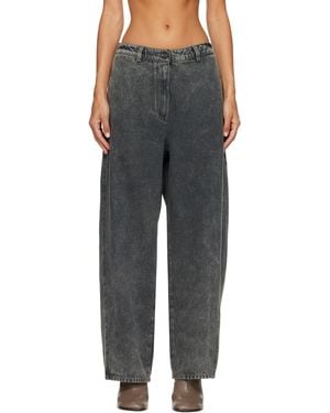Cordera Straight Jeans - Black