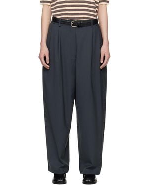 Cordera Tailored Masculine Trousers - Black