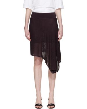 Jacquemus 'The Voile' Midi Skirt - Black