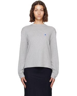 Jil Sander Cotton Cashmere T-Shirt - Grey