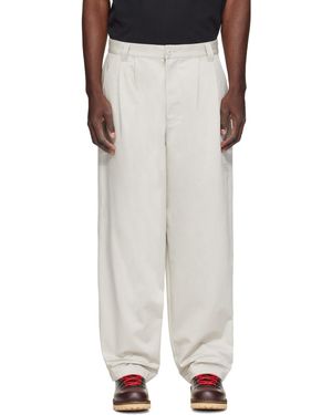 Moncler Genius Moncler X Frgmt Cotton Gabardine Trousers - Black