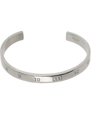 Maison Margiela Numerical Cuff Bracelet - Black