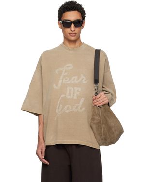 Fear Of God 9' T-Shirt - Natural