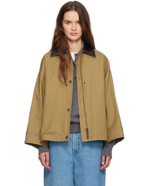 Weekend by Maxmara Tan Dorema Jacket - Blue