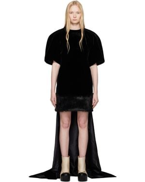 FIDAN NOVRUZOVA Robe De Soirée Courte Enya Noir